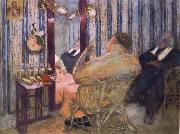 Edouard Vuillard Scha Guitry Dans sa Loge oil painting on canvas